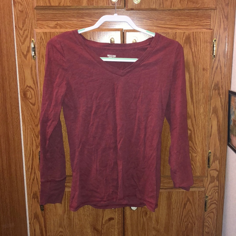 Long sleeve v neck